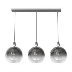 MONTE SILVER függőlámpa 3xE27 Ezüst MLP8322
