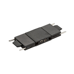 LiTrack Connect+ gyűjtősín csatlakozó fekete DC 24V DC 24V
