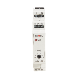 Lépcsőházi automata; IP20; 230VAC; SPST-NO; DIN; 16A; -20÷45°C; ASM-02 ZAMEL