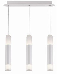 LED-es függőlámpa Forli 3 cső fehér 3x10W 3000K 1380lm LP-8011/3P Light Prestige