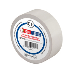PVC szigetelőszalag 19mmx9m fehér | HOROZ