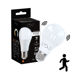 MARI LED Sensor E27 izzó mozgás- és szürkületérzékelővel 8,5W 4000K semleges NW 806lm EDO777392 Edo Solutions