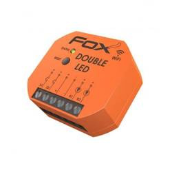 LED vezérlő; FOX; IP20; 9÷30VDC; konzervdoboz; 0÷45°C; 2,4GHz; 1,5W; WI-LED2S2-P F&F