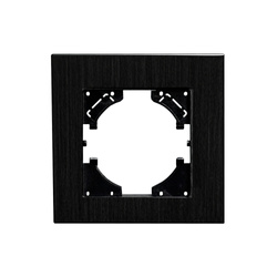 Egyszeres alumínium keret fekete, ViP ViPlast