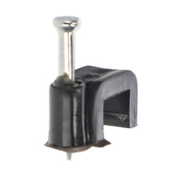 Kábeltartó FLOP YDYp2x2.5 8/6 fekete csomag 100db H.7013C Pawbol