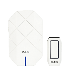 JAZZ vezeték nélküli elemes csengő nyomógombbal, ST-260, sundi Zamel