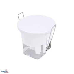 Jelenlétérzékelő 360st IP54 süllyesztett fehér Bemko