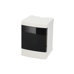 Felületre szerelhető 2 modulos fehér füstszínű EDO777836 EDO Technic elosztópanel