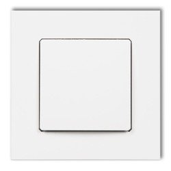 Gniazdo ssące odkurzacza centralnego DECOvac biały Karlik Deco DGV-1