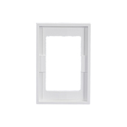 Dupla aljzathoz való ABS keret fehér, iZi ViPlast sorozat