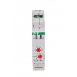 Időzített relé 10A 1xNO/NC 24V AC/DC PCR-513-24V F&F