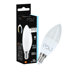 BARI LED 8,5W CW gyertyalámpa, E14, 6500K, 806lm, 220-240V EDO777667 EDO Solutions