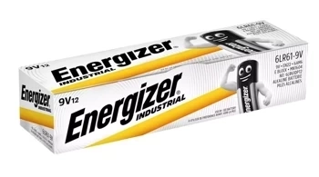 R9 6LR61 9V INDUSTRIAL PRO Energizer lúgos elem (12 db-os csomag)