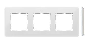 3-as keret Detail original-mono fehér / szürke alap Simon 82 Detail