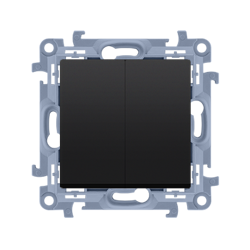 Alternatív kapcsoló (modul) 10AX 250V matt fekete Simon 10