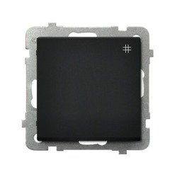 Fekete metál Ospel Sonata ŁP-4R/m/33 keresztkapcsoló