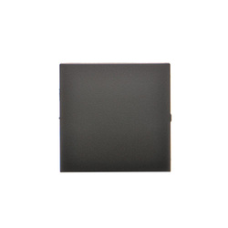 Egyszeres billentyű kapcsolókhoz és gombokhoz matt fekete Simon 10