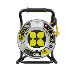 NAGYVEZETÉK; SCHUKO; 4x2p+Z; IP44; 16A; H07RN-F; 3x2,5; 50m; SÁRGA; SÁRGA