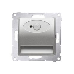 Oprawa schodowa czujnik Simon 54 230V srebrny DOSC.01/43