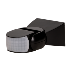 Mozgásérzékelő 360/180st. 2 érzékelő, IP65, 1200W, fekete Orno OR-CR-254/B