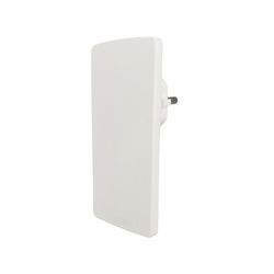 Lapos UNI-SCHUKO dugó, ultravékony, mozgó érintkezővel, fehér | NX1030