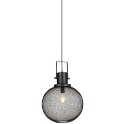 Függeszték lámpa fekete fém gömbalakú 3859 V-TAC