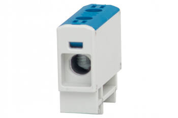 LZ ZU 1 sávos 2,5mm2-35mm2-kék F-elektro házban