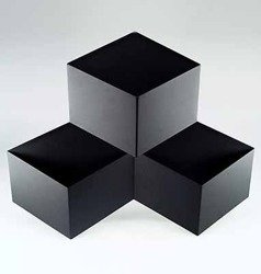 9W LED Szögletes fali lámpa, fekete színű 4000K IP20 8224 V-TAC