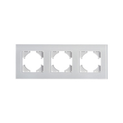 3-as üvegkeret fehér, ViP ViPlast