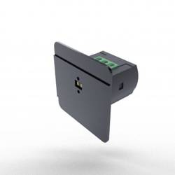 Lézeres távolságérzékelő fekete IP40 DRL-12-9 F&F