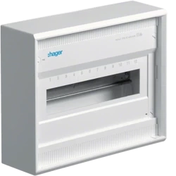 Hager felszíni kapcsolótábla volta 1R/12M II cl IP30