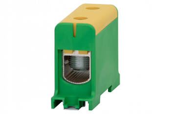 LZ ZU 1-sávos 35mm2-150mm2-sárga/zie F-electro házban