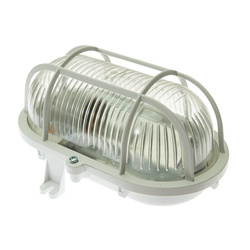 Csatorna lámpatest SOMA PC 100 E27 hálós műanyag IP44 Kobi