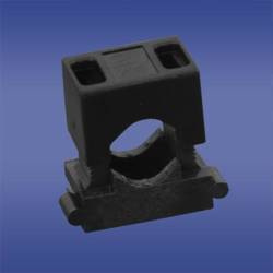 "UM 16" fekete kábelrögzítő konzol