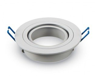 GU10 FITTING süllyesztett lámpatest kerek fehér V-TAC