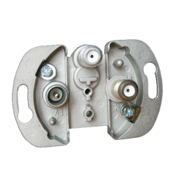 Antenna aljzat RTV-SAT-SAT végződő egyszerű 1dB Simon 82