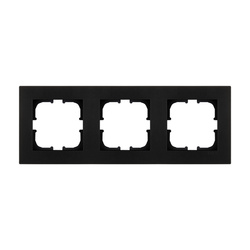 Háromszoros keret Fekete metál K103/14E EXEN (Karell)