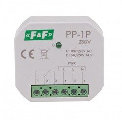 PP-1P 230V 16A elektromágneses relé F&F