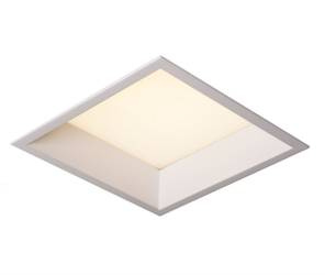 Mistic Lighting łazienkowa oprawa sufitowa LED Square 22W 2873lm 4000K wpuszczana biała MSTC-05411120