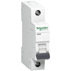 Kismegszakító K60N-B25-1 B 25A 1-pólusú Schneider A9K01125