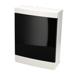 Felületre szerelhető 16 modulos (2x8) füstfehér EDO777846 EDO Technic elosztópanel