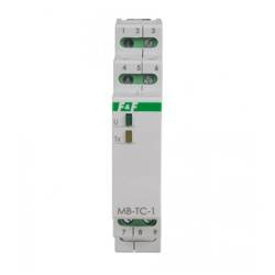 MAX-MB-TC-1 hőmérséklet-jeladó K, J, E, E, N, T, S, R, B hőelemekkel való használatra.