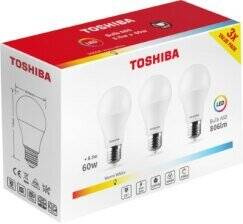 3 db A60 E27 8.5W 3000K 806lm LED izzó készlet 8.5W 3000K 806lm