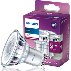 2x LEDClassic 50W GU10 WH 36D RF ND 2SRT6 izzó készlet