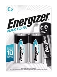 Alkáli elem C MAX PLUS Energizer LR14 1.5V (2db buborékcsomagolás)
