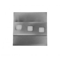 LED VIKA 1,2W 3000K 100lm szatén 12V LS-VSW F&F lépcsőházi lámpatest F&F