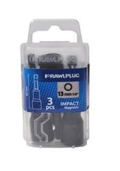 1/4" meghajtású ütvecsavaros dugókulcsok 13x65 mm