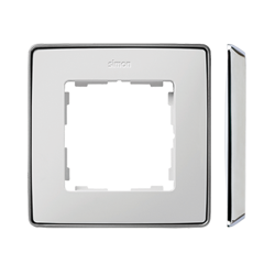 1-es keret Detail select-metal fehér / alap Króm Simon 82 Detail