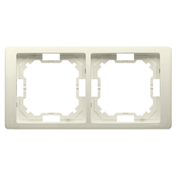 2 irányú keret Neos univerzális vízszintes és függőleges bézs Simon Basic BMRC2/12