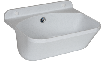 Gazdasági mosogató Zelvo EKO fehér gránit